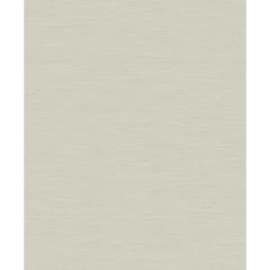 Boutique Collection Off White Shimmery Weave Non-pasted Paper on Non-woven Wallpaper Roll
