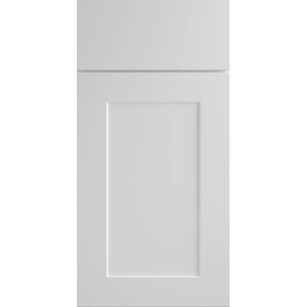 Hampton Bay Denver White Painted Shaker Stock Assembled Base Kitchen Cabinet (30 in. x 34.5 in. x 24 in.)