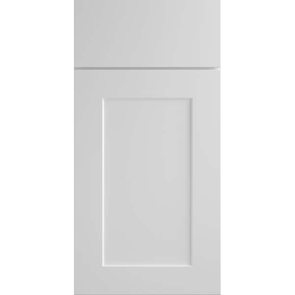 Hampton Bay Denver White Painted Shaker Stock Assembled Pantry Kitchen Cabinet (18 in. x 84 in. x 24 in.)