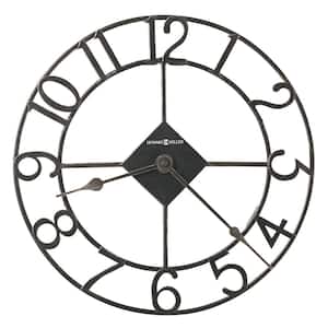 Lindsay Black Wall Clock