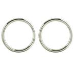 1/4 in. x 2.39 in. Nickel-Plated Ring (2-Pack)