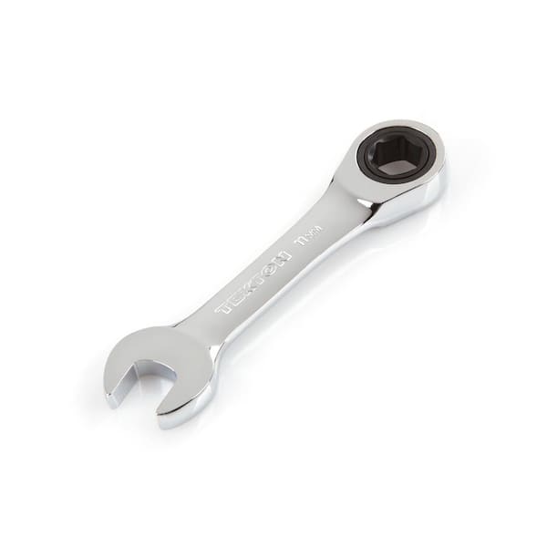 TEKTON 11 mm Stubby Ratcheting Combination Wrench