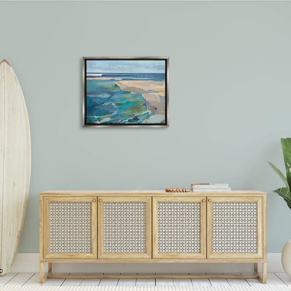 The Stupell Home Decor Collection Abstract Beach Landscape Pastel