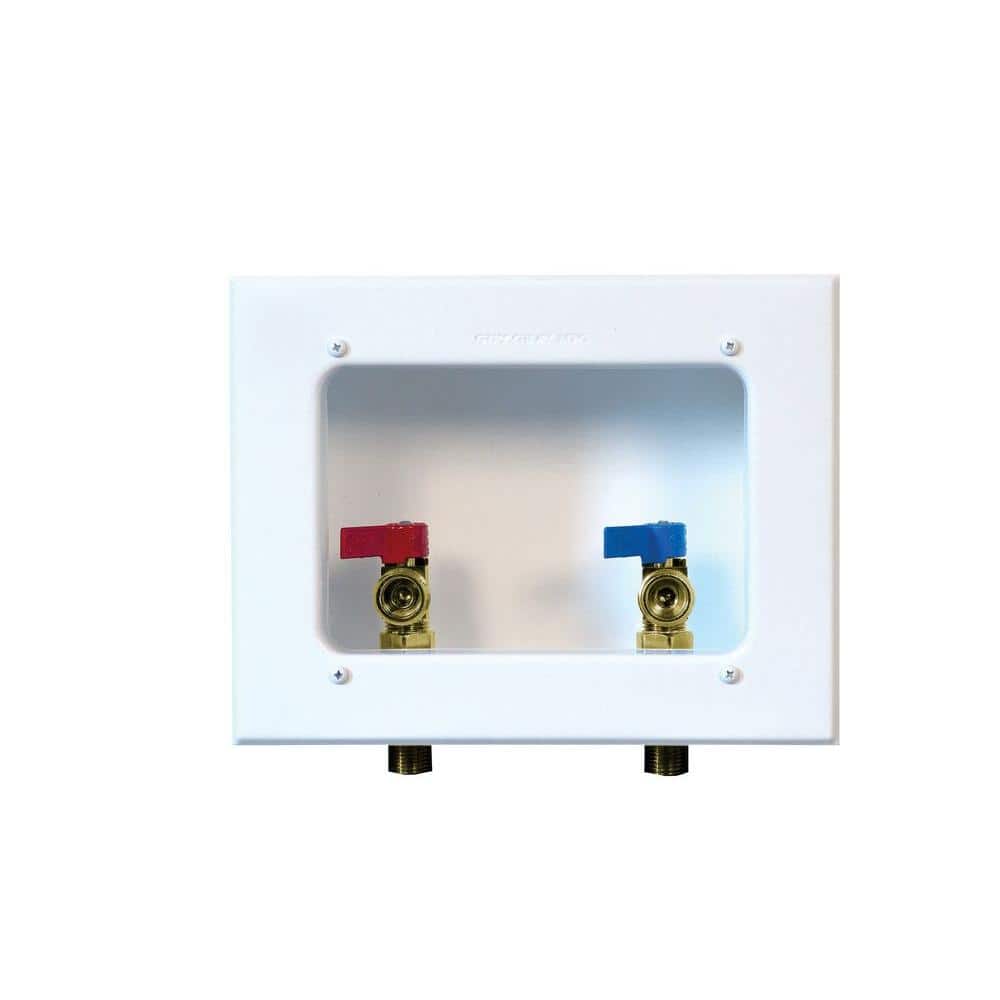 Painted Rolled Steel Copper Piping Washing Machine Box Deep Faceplate