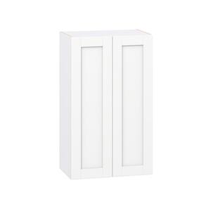 Milton 24 in. W x 24 in. D x 40 in. H Assembled Shaker Wall Kitchen Cabinet in Bright White