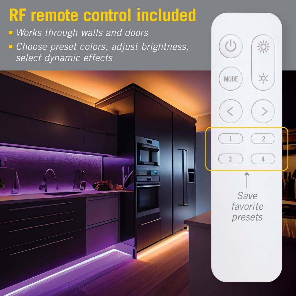 ProLine White Multicolor RGB LED Controller with Remote