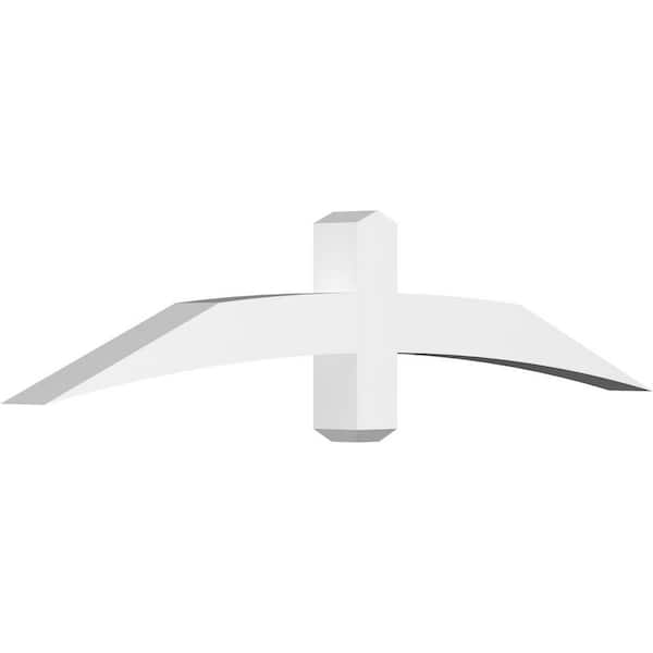 Ekena Millwork Bellingham 60 in. W x 12.5 in. H x 4 in. D Signature Polyurethane Bracket
