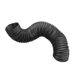 36 in. L x 2-1/2 in. Flexible Dust Collection Hose