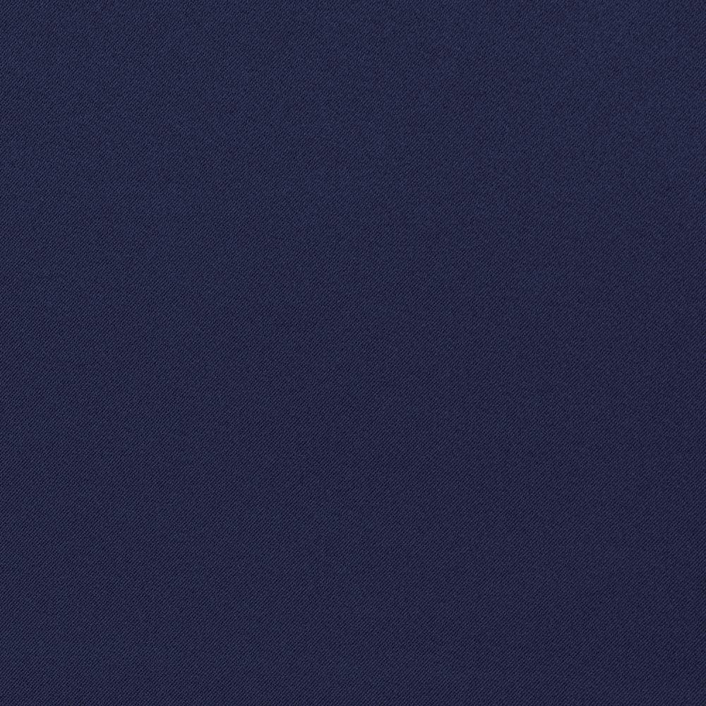 Navy Room-Darkening Rod Pocket Polyester Curtain Panel, 54 x 84