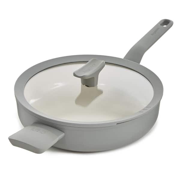 BergHOFF Balance 3.1qt. Nonstick Recycled Aluminum Sauté Pan 10.25 in., with Glass Lid, Moonmist