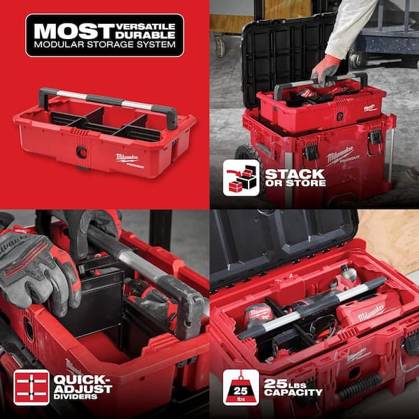 PACKOUT Tool Tray with Quick Adjust Dividers