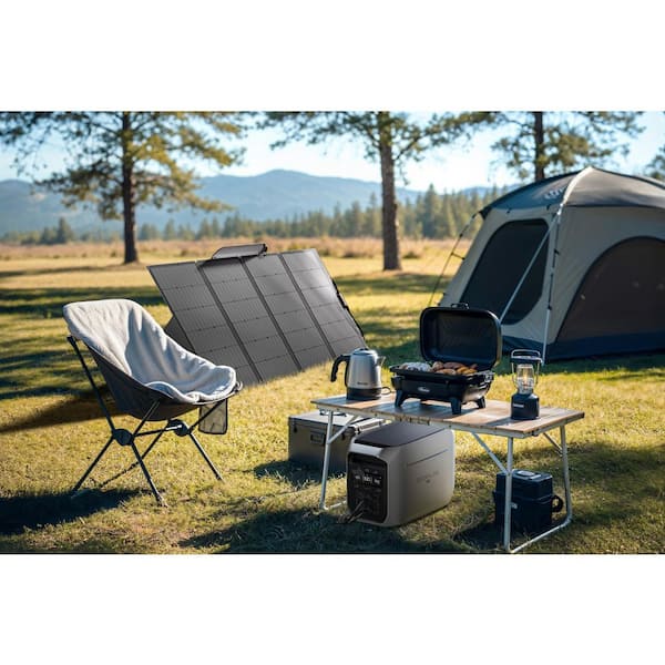 EcoFlow 3000-Watt Delta 3 Max Plus with 400W Solar Panel, 2048Wh
