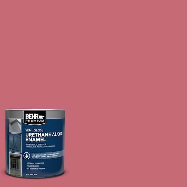 1 qt. #P140-5 Lovebirds Semi-Gloss Enamel Urethane Alkyd Interior/Exterior Paint