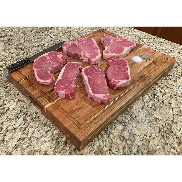 Acacia 18 in. x 12 in. Rectangle Wood Cutting Board