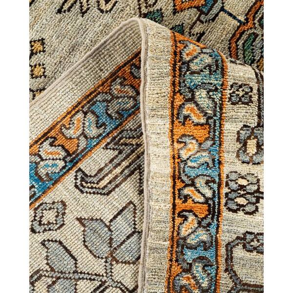 Hand Knotted Wool Area Rug Serapi Tribal Area Rug 5' 9 x 8' 11