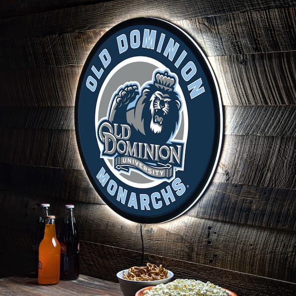 Evergreen Old Dominion University Round 23 in. Plug-in LED Lighted Sign