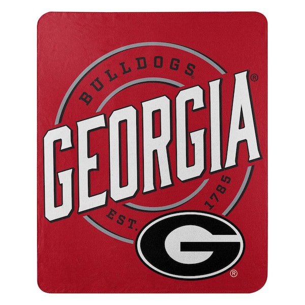 NCAA Georgia Campaign Fleece Throw
