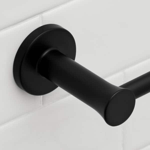 Glacier Bay Lucien Toilet Paper Holder in Matte Black BTH-008-106 - The  Home Depot