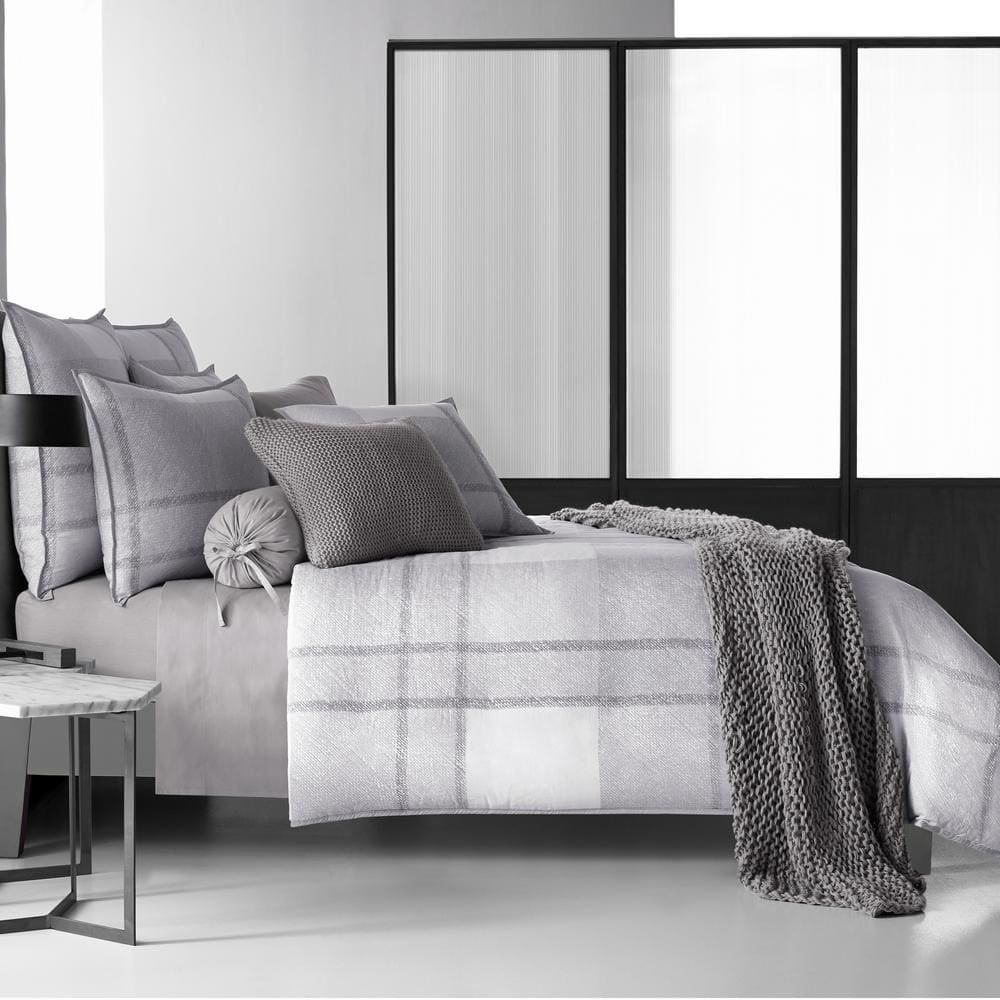 Langdon Grey King Duvet Cover