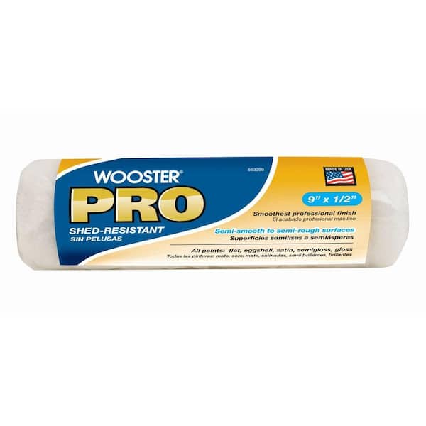 Wooster 9 in. x 1/2 in. High Density Woven Roller Cover