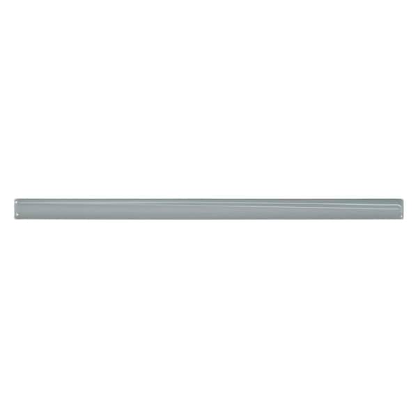 Marin 0.5 in. x 12 in. Jolly Miter Edge Ceramic Trim in Misty Blue