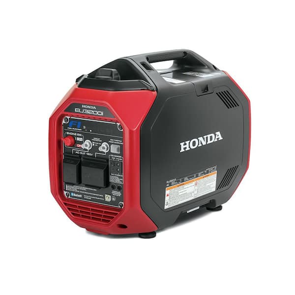 3,200-Watt/2,600-Watt Recoil Start Gasoline Powered Inverter Generator with CO Shutdown-50 State California Compliant