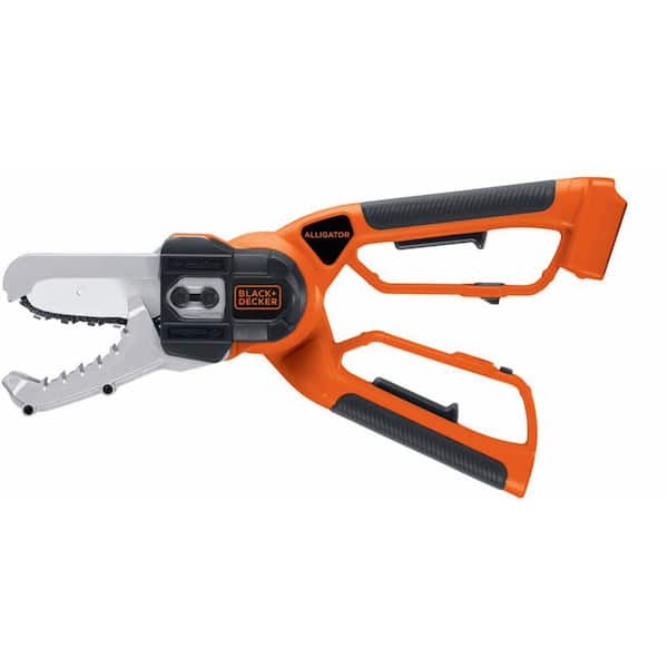 BLACK+DECKER 20V MAX 6in. Battery Powered Alligator Lopper, Tool Only  LLP120B - The Home Depot