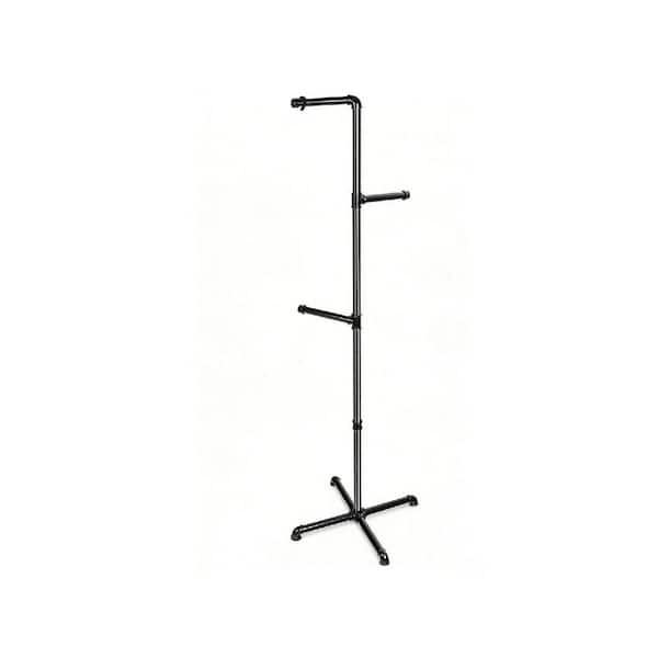 Black Metal Hanger Planters Stand for Garden HPDMS9PVNS - The Home
