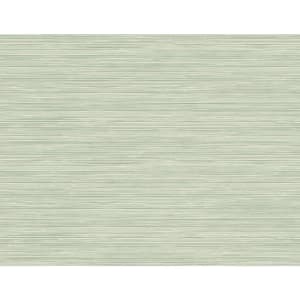 Bondi Seafoam Grasscloth Texture Vinyl Strippable Wallpaper (Covers 60.8 sq. ft.)