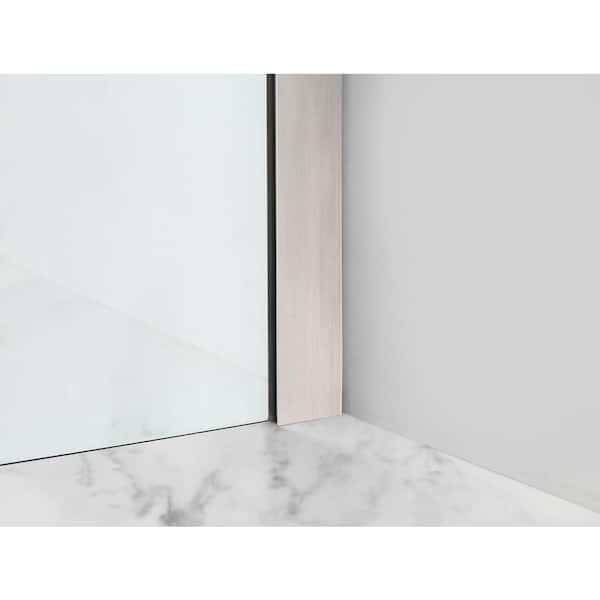 Aston Langham XL 52-56 in. x 32 in. x 80 in. Sliding Frameless