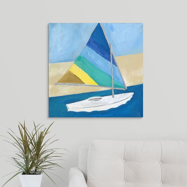 GreatBigCanvas "Sailboat" by Anne Seay Canvas Wall Art