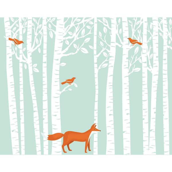 Wall Rogues Green Woodland Wall Applique