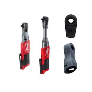 M12 FUEL 12V Lithium-Ion Brushless Cordless 3/8in. Ratchet & Extended Reach Ratchet (Tool-Only) W/Protective Boots