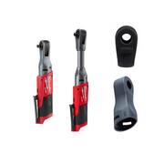 M12 FUEL 12V Lithium-Ion Brushless Cordless 3/8in. Ratchet & Extended Reach Ratchet (Tool-Only) W/Protective Boots