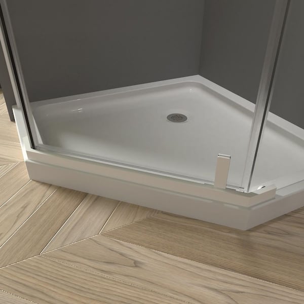 ACE DECOR Corner Shower Enclosure 36 x 72 in. Frameless Neo-Angle