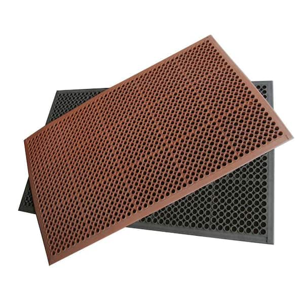 IH casadécor Microfibre Drying Mat (Red Buffalo) - Multi