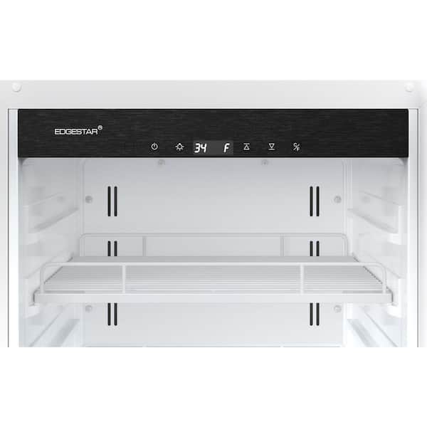 EdgeStar - 22 Inch Wide 10.1 Cu. Ft. Commercial Beverage Merchandiser With Temperature Alarm and Reversible Door
