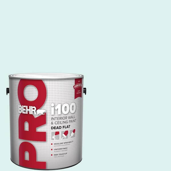 BEHR PRO 1 gal. #500C-2 Aqua Pura Dead Flat Interior Paint