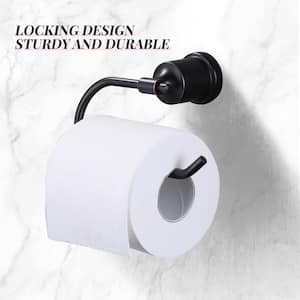 Wall Mounted Bathroom Accessories Toilet Paper Holder, Bath Toilet Tissue Holder in Oil Rubbed Bronze (2-Pack)