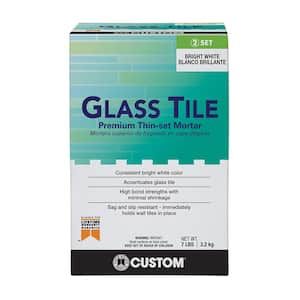 Glass Tile 7 lb. White Premium Thinset Mortar