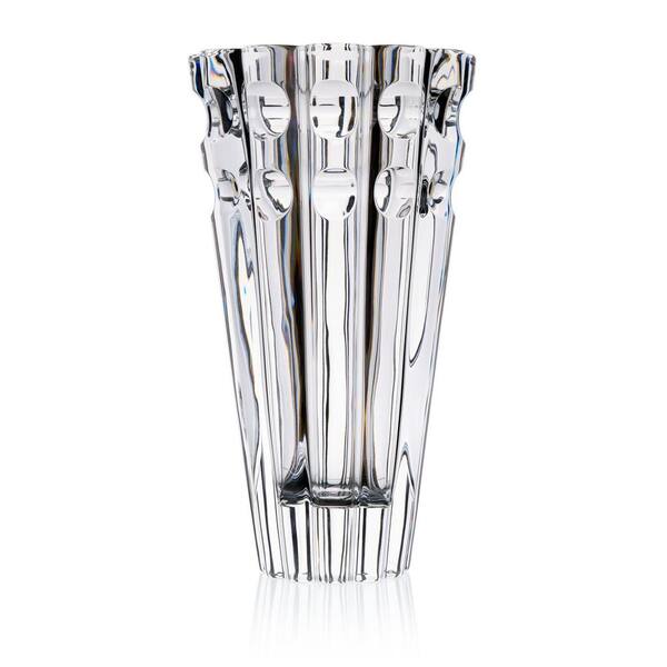 Marquis By Waterford Marquis Aster 12 in. Clear Cylinder Crystal Vase