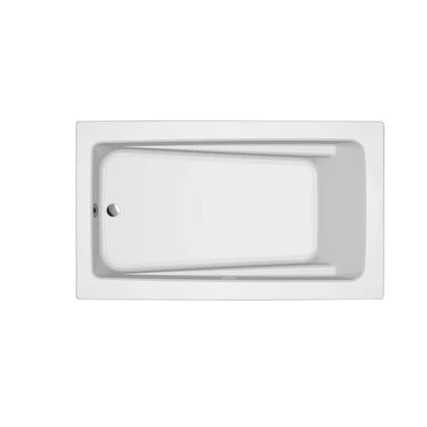 JACUZZI Primo Pure Air 72 in. x 42 in. Rectangular Air Bath Bathtub with Left Drain in White