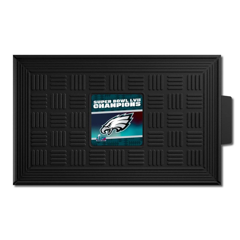 FANMATS Philadelphia Eagles Super Bowl LVII Champions Heavy Duty Vinyl  Medallion Door Mat - 19.5in. x 31in. 38406 - The Home Depot