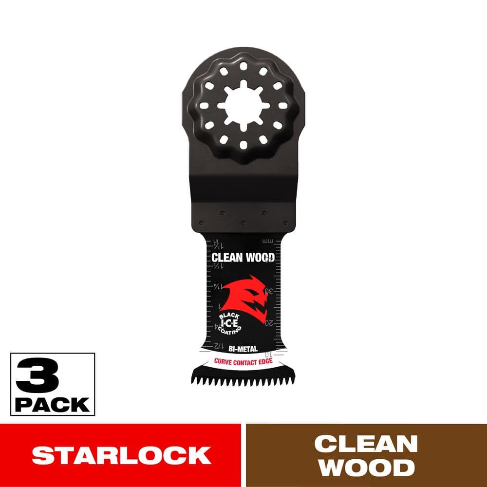 DIABLO 1-1/4 in. Demo Demon Starlock Bi-Metal Oscillating Blades for Clean Wood