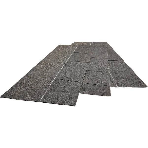 Owens Corning Oakridge Onyx Black Laminate Architectural Roofing Shingles 32 8 Sq Ft Per Bundle Hk01 The Home Depot