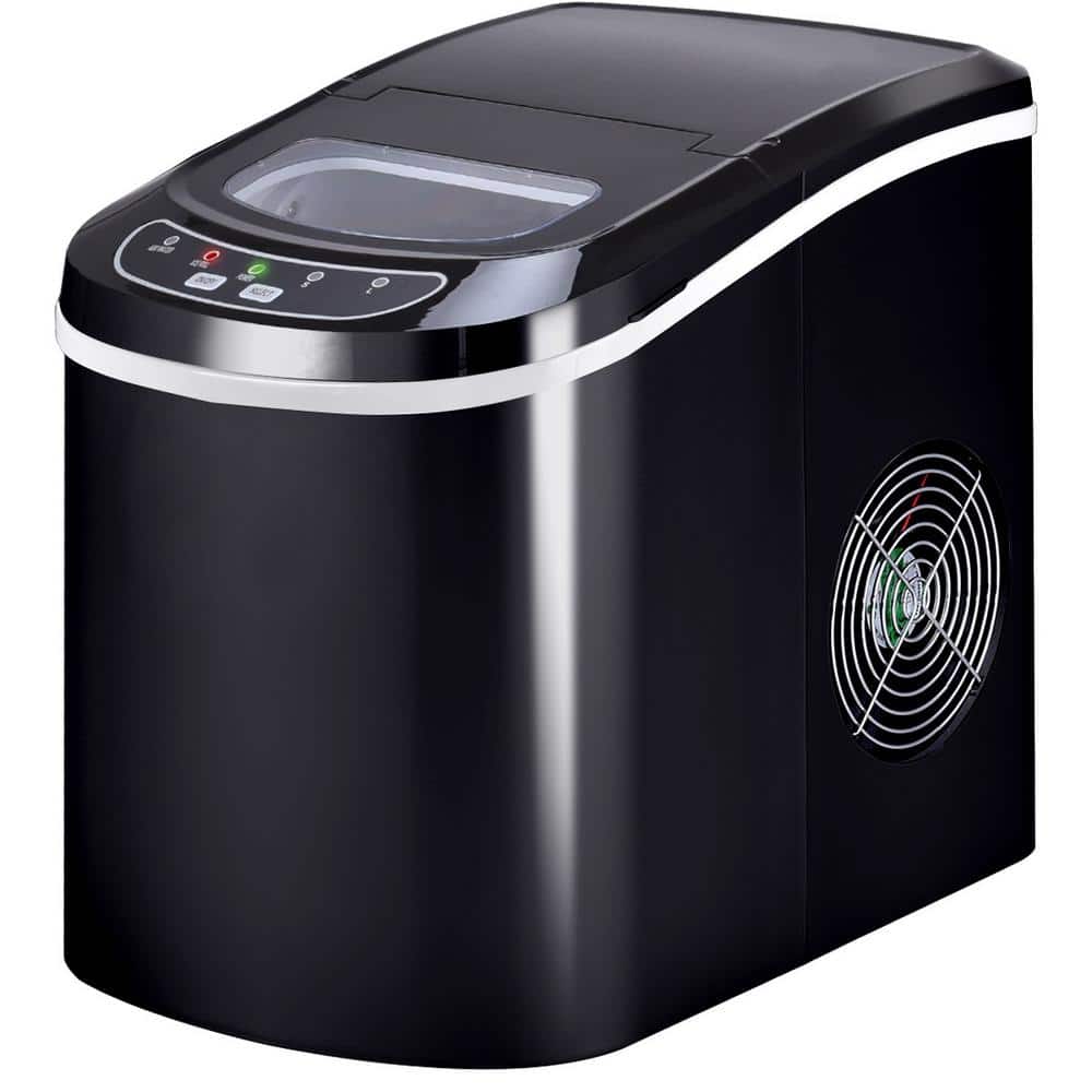 WELLFOR 26.5 LBS. Mini Portable Electric Ice Maker in Navy EP-HPY