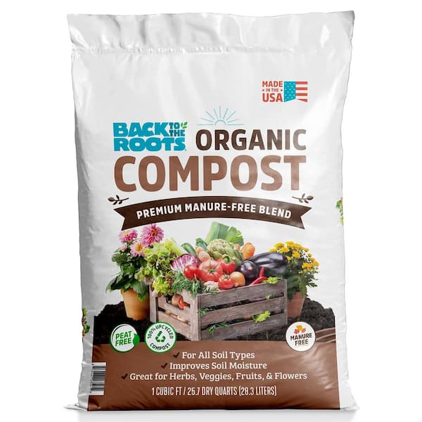 Organic Compost Soil Amendment (1 cu. ft. Bag)