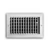 Everbilt 10 in. x 6 in. 1-Way Steel Adjustable Wall/Ceiling Register in White