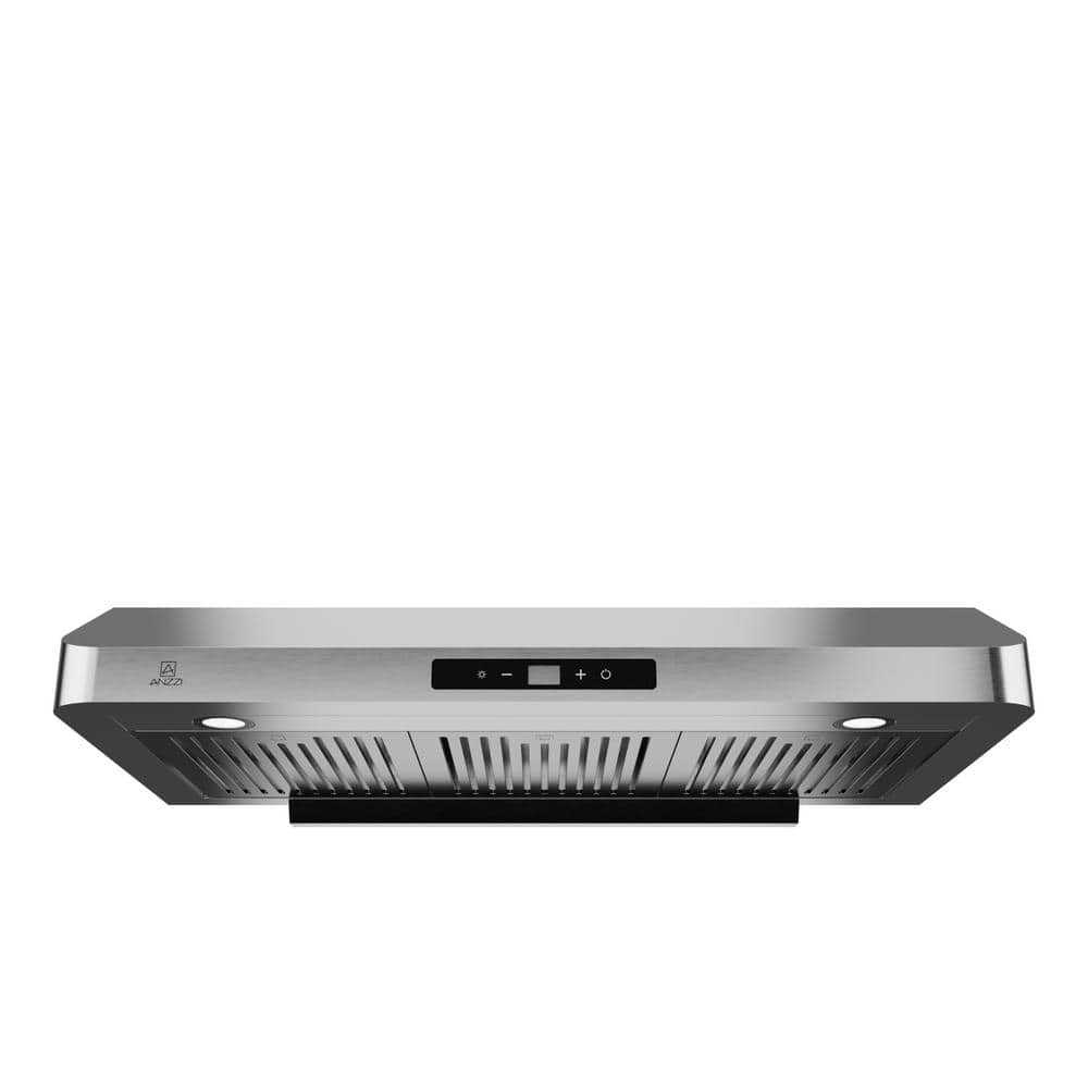 36" Stainless Steel Convertible Under Cabinet Range Hood with LED Lights