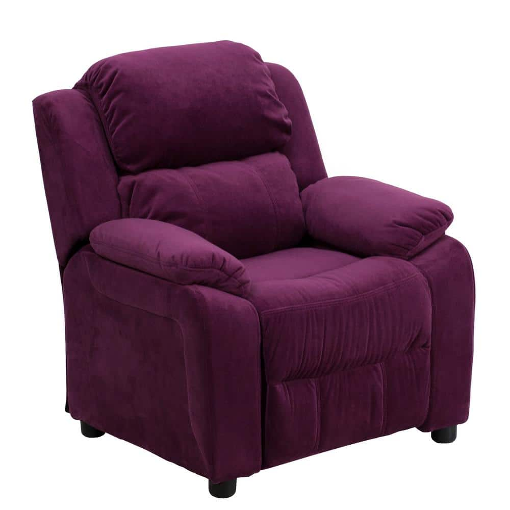 Purple recliners for adults sale